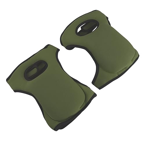 HELTER Garten-Knieschützer, 1 Paar weiche Garten-Knieschoner mit verstellbaren Trägern, bequemes Kniekissen für Böden, Hausreinigung, Gartenarbeit (grün) - Cheap-Us