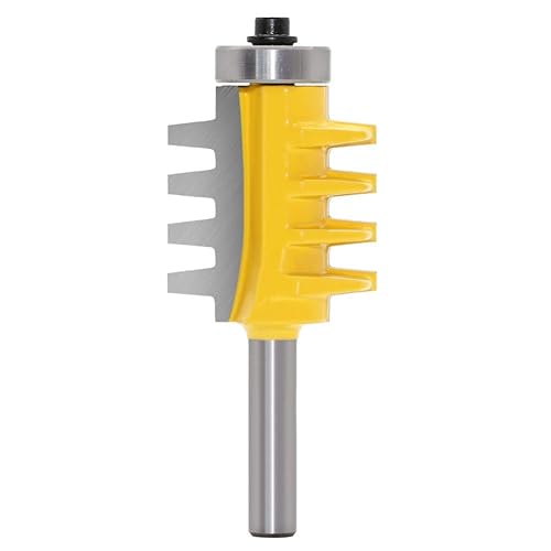WSOOX 8mm Schaft Finger-Verleimfräser Wendbar Finger Klebstoff Gelenk Fräser Finger Joint Router Bit - Cheap-Us