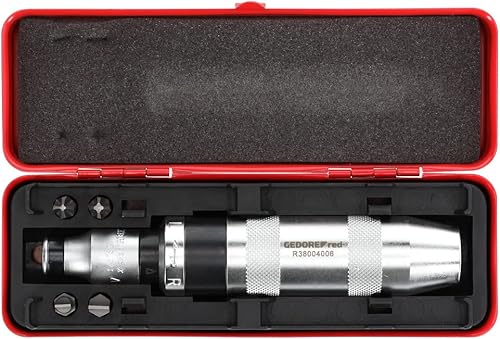 GEDORE red Schraubenlöser-Satz, 6-tlg, 1/2', rechts und links, Handschlagschrauber-Set mit Bits, Hammerbetätigung, R38004006 - Cheap-Us