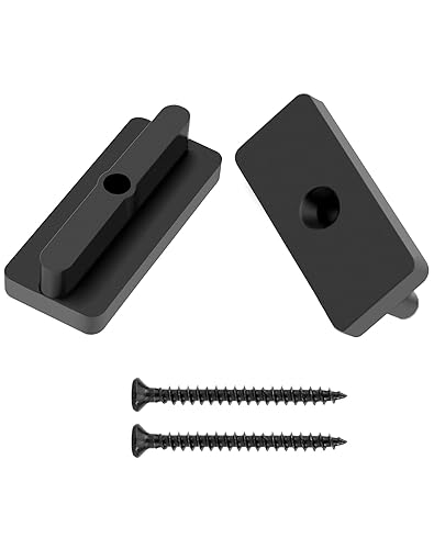 QWORK® 200 Stück WPC Clips 5 mm Terrassenclips Versteckte Abstandhalter mit Schrauben für WPC/BPC Dielen - Cheap-Us