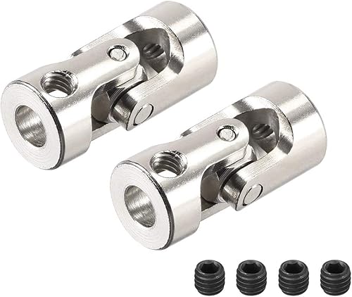 sourcing map 2Stk.drehbare Universal Lenkwellenkuppler Motorgelenkkupplung L24XD11 4 bis 5mm - Cheap-Us