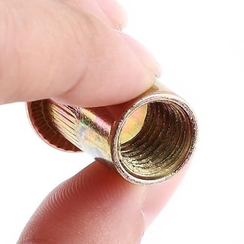 Nietmuttern M10, Nietmutter Aus Kohlenstoffstahl M3-M12, Gewindemutter Aus Edelstahl Für Bleche Aus Metallblechen Und Andere Fertigungsindustrien, (M10 (20 Stück/Packung)) - Cheap-Us