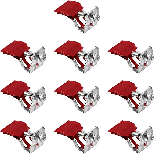 VILLCASE 10Pcs Sink Bogen Befestigungsklammern Geformte Küchenspüle Dish Schüssel Einstellbar Perforieren Schrauben Zubehör Arc Körper (50 * 25 * 18 ) - Cheap-Us