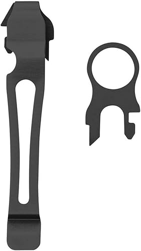 Leatherman Taschenclip und Lanyard Ring – Geeignet für die Modelle Charge, Surge und Wave – Silver - Cheap-Us