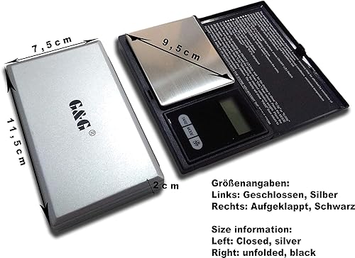 G&G MS-B 1000g/0,1g Taschenwaage Feinwaage Digitalwaage Goldwaage Münzwaage Scale - Cheap-Us