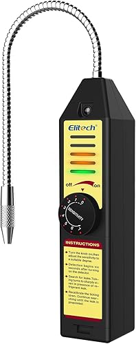 Elitech WJL-6000S Kältemittel-Lecksuchgerät für Halogene R22, R410A, R134A, R1234YF, HVAC Gaslecks in Klimaanlagen AC & Wärmepumpen - Cheap-Us