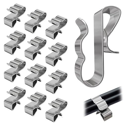 60 Stück Solarkabel kabelclips, Rostfreier Stahl Edelstahl Solar PV Kabelklemmen kabelhalter, PV Kabelklemmen kabelorganizer, Geeignet für die Kabelkonfektionierung - Cheap-Us