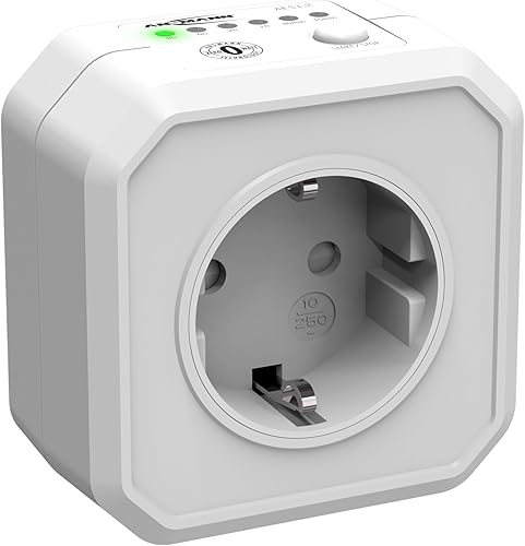 ANSMANN Timer Steckdose -Schaltbare, kompakte Energiespar Steckdose mit Countdown Timer für innen, Weihnachtsdeko, kein Standby Verbrauch, weiß, 2500W - Cheap-Us
