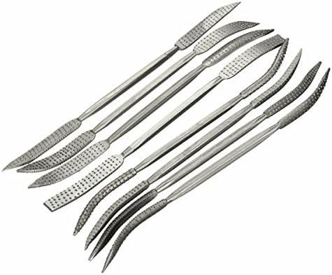 EsportsMJJ 8St 190mm Handwerk Riffelteiler Doppelte Endete Groben Holzraspel Datei - Cheap-Us