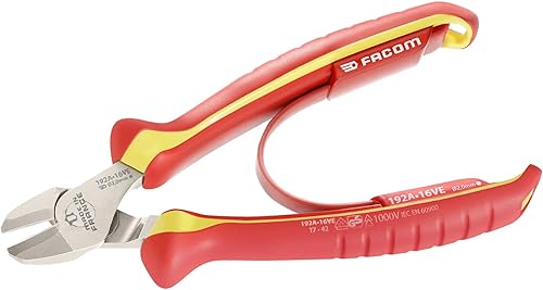 Facom 192A.16VE- Alicate Seil, Diagonal, 1000 V-160 mm - Cheap-Us