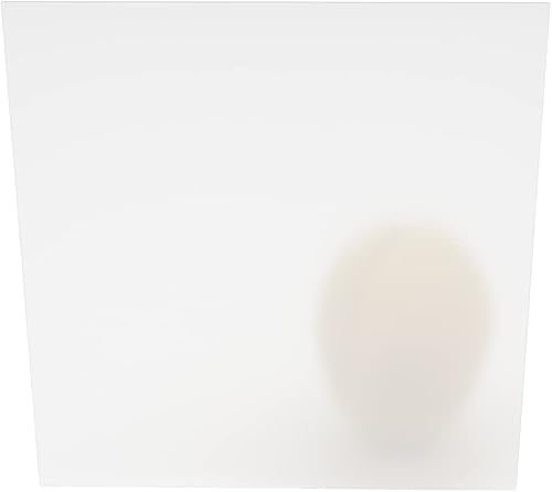 PLEXIGLAS® Milchglas Opal 30% Lichtdurchlässigkeit Acrylglas edel (5mm, 800 x 800 mm) - nach Maß/Wunschmaß möglich - Cheap-Us