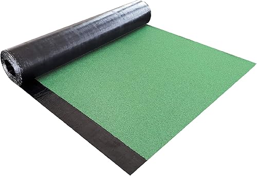 Isolbau Schweißbahn V60 S4 beschiefert - Bitumenbahn mit Glasvlies-Einlage zur Dachabdichtung - Grün, 1 x 5 m² Rolle - Cheap-Us