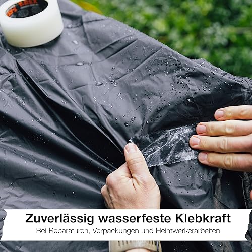 T-Rex 823-00 All Weather Tape – Transparentes Klebeband für Unauffällige Reparaturen im Innen- & Außenbereich – Wetterfest & Vielseitig – 48mm x 25m - Cheap-Us