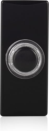 Byron Universal-Klingeltaster – Schwarz – mit Hintergrundbeleuchtung – zweidrahtige Installation - DBW-22012 - Cheap-Us