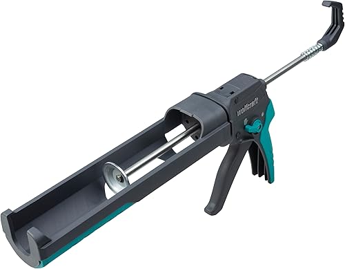 wolfcraft MG 400 Kartuschenpresse Ergo - 4354000 - Ergonomisch mit Griffweitenverstellung - 180 kg Auspressdruck für Klebstoff, Silikon und Acryl aus 310-ml-Kartuschen - Cheap-Us