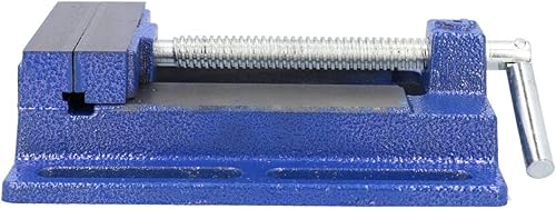 HRB Maschinenschraubstock Spannweite 110 mm, Schraubstock, für Bohrmaschine, Tisch-Schraubstock (Spannweite 110mm) - Cheap-Us