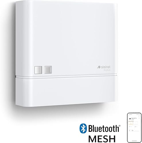 Steinel Dämmerungssensor NightmatIQ Plus Connect, smarter Dämmerungsschalter, 1000 W, Zeitschaltuhr, per App bedienbar, Anthrazit - Cheap-Us