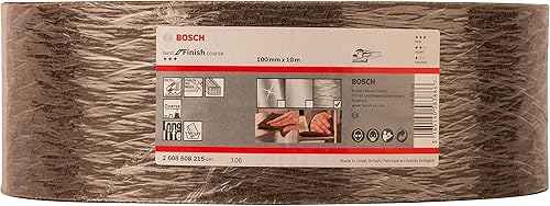 Bosch Professional 1x N880 Vliesrolle (für Stahlbleche, Breite 115 mm, Länge 10 m, Grob A, Zubehör Handschleifen) - Cheap-Us