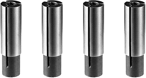 Genmitsu 4-teiliger Fräser-Spannzangenadapter, 1/4″ bis 1/8″ CNC-Gravierfräser-Bit-Spannzangen-Größenkonverter - Cheap-Us
