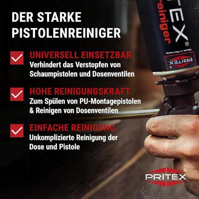 PU Pistolenreiniger 7 x 500ml Bauschaumpistolenreiniger Montagepistolenreiniger - Cheap-Us