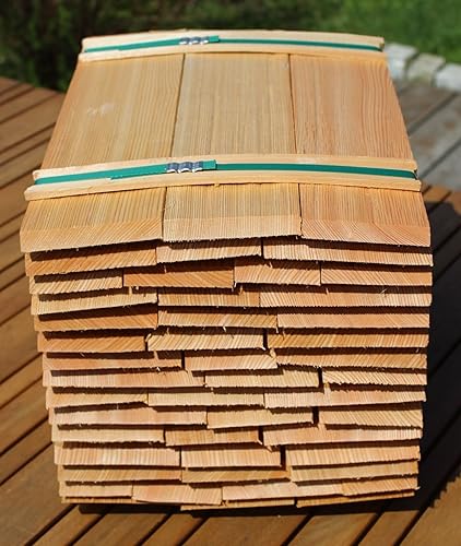 Lärchenholzschindeln 40cm, Bundinhalt 9 Breitenmeter - Cheap-Us