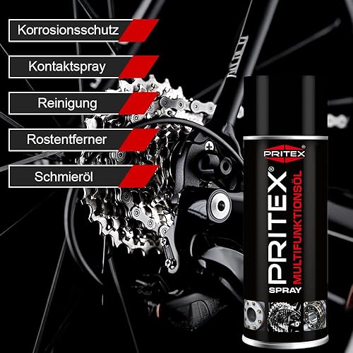 Multifunktionsöl Spray 10 x 400 ml Kriechöl Rostlöser Schmierstoff für Korrosionsschutz, Schmierung, Reinigung, Rostentfernung und Kontaktspray - Cheap-Us