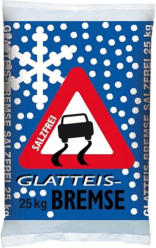 Streugut Winter I Streugranulat 25 kg Sack I Streusalz Alternativen I Umweltschonend + Tierfreundlich + Pflanzenfreundlich I Wiederverwendbar zur Bodenverbesserung - Cheap-Us