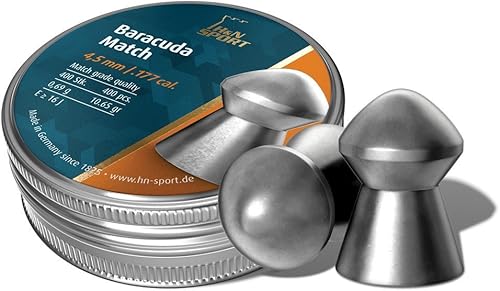 H&N Baracuda Match 4,50 mm Diabolo/Luftgewehrkugel - Cheap-Us
