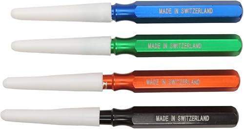 KD89 Horotec MSA17.000-04 Ölspieß-Set, Schweiz, Aluminium, 4 Stück, mehrfarbig, Farbcodiert - Cheap-Us