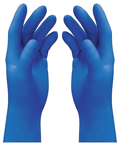 Uvex U-Fit Lite Einweghandschuhe - 50 Paar Einmalhandschuhe - Blau - 09/L - Cheap-Us