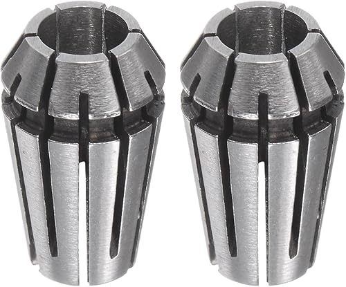 QUARKZMAN 2 Stück ER11 6mm Spannzangenfutter Hohe Präzision 0,015mm für CNC Graviermaschine Drehmaschine Fräswerkzeug - Cheap-Us