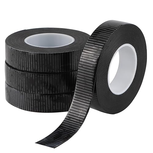 4 Stück 18M Selbstverschweißendes Lsolierband 19 x 0.8mm Klebeband Selbst Verschweißend Wasserdichtes Lsolierband Klebeband,Isolierband Vulkanisierband für Schlauch Notfallreparatur Kabelisolierung - Cheap-Us