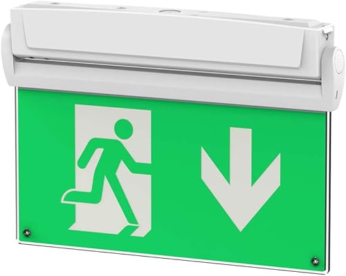 Universal LED Rettungszeichenleuchte, 2,8 Watt, 3 Stunden Notlicht, Notleuchte, Notausgangsleuchte, Fluchtwegleuchte - Cheap-Us