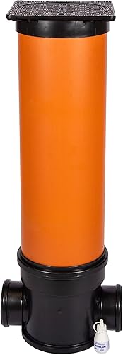 KG Schacht Revisionsschacht Abwasserschacht Kontrollschacht DN315 / DN110 - Komplett SET - Schachtboden + Rohr + Deckel + Gleitmittel - Cheap-Us