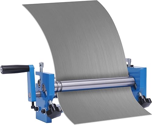 MINRS Rundbiegemaschine RundbiegegeräT WalzenbiegegeräT für Bleche bis 300 mm Rollenbiegemaschine 3-Walzen Sicken Blechbiegen Blech Biegen Abkantbank Blechbiegemaschinen - Cheap-Us