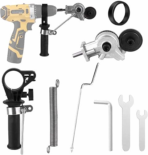 Blech Metal Nibbler - Blechschere Elektrisch, Metall Blechschneider, Elektrischer Metallknabber, Elektrische Bohrplatte Cutter, Metallknabber-Bohraufsatz, Blechknabber Aufsatz Präzises Schneiden - Cheap-Us