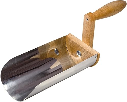 Dachrinnenschaufel Schaufel Edelstahl f. Dachrinnenreinigung verstellbarer Griff - Cheap-Us