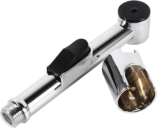 VIFERR Bidet Sprayer, Badezimmer Bidet Handbrause Tragbares Verchromtes ABS Shattaf Toilette Duschspray für Badezimmer WC - Cheap-Us