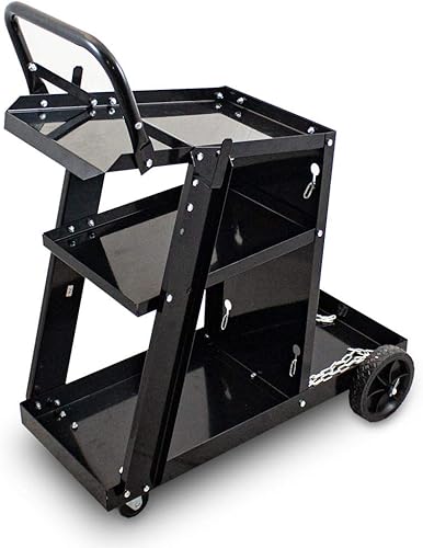 BITUXX® Mobiler Schweißwagen Schweißgerätewagen Werkstattwagen Flaschenwagen Gasflaschenwagen - Cheap-Us