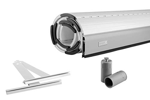 Schellenberg Rolladen Maßanfertigung, Rolladenpanzer Aluminium, Auswählbar: Breite 50-200 cm, Höhe 100-230 cm, System Maxi, Farben Grau, Anthrazit, Silber, Weiß - Cheap-Us