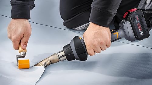 Steinel 6785 Andrückrolle Silikon,Andrücken von Kantenumleimer,Schweißen von PVC-Planen,Schweißfolien,Andrückwalze mit Kugelleager - Cheap-Us