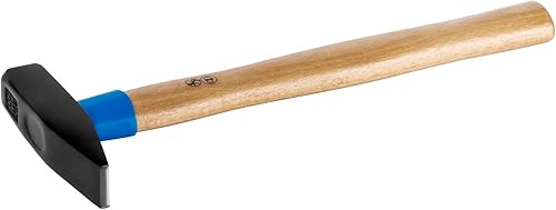 Professioneller Hochleistungs- Schlosserhammer 1.000gr. mit Holzgriff aus Esche | C45 Kohlenstoffstahl | Bankhammer | DIN 1041 (Schlosserhammer 1.000g) - Cheap-Us