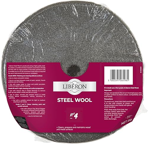 LIBERON Steel Wool 4 1kg - Cheap-Us