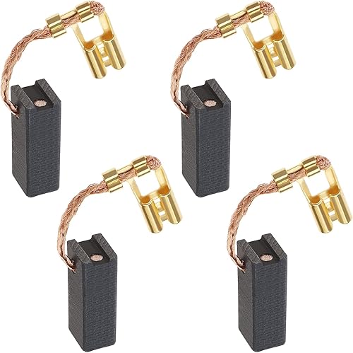 EMSea 2 Paar Kohlebürsten Kompatibel mit Holzher 2410 2411 2420 Bandschleifer Automatischer Stopp 6,4 X 8 X 18 Mm Ersatz-Ersatzteile für Elektrowerkzeuge - Cheap-Us
