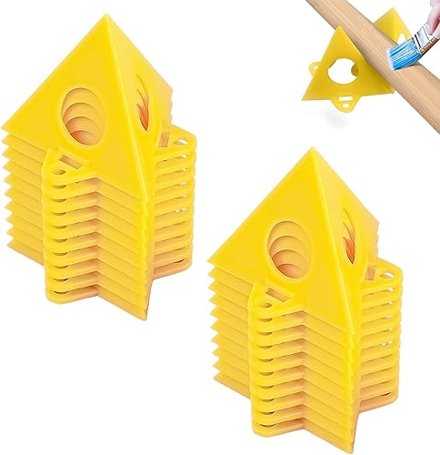 OWLMATE 20 Stück Lackierständer, Painting Supplies, Tools & Wall Treatments Mini-Kegel-Farbständer für Einen Sauberen Farbauftrag für Leinwand und Möbel - Cheap-Us