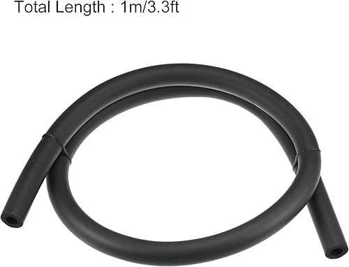 sourcing map Schaumstoffschlauch für Griffgriffstütze Rohrisolierung 30 mm (2 ') ID 40 mm Außen Dmr 1 m Länge Schwarz - Cheap-Us