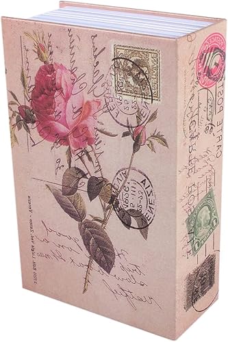 Wörterbuch-Buch-Geheimnis-Safe-Sicherheits-Box Wörterbuch-geformte Versteckte Geheimbuch-Safe-Umleitungs-Geld-Bargeld-Schmuck-Verschluss-Kasten(Rose Diary Type) Safe - Cheap-Us