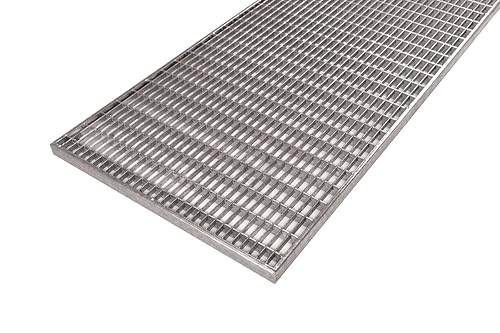 B2 Norm Gitterrost Pressrost verzinkt 600x800x25mm Masche 30/10 - Cheap-Us