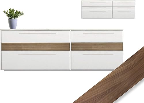 Ami. Nussbaum Furnier, schlicht mit Schmelzkleber zum Aufbügeln, Tisch, Möbel - Cheap-Us