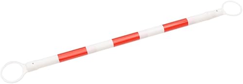 vidaXL Teleskopstangen für Leitkegel 10 STK., Verkehrskegel Stange für Parkplätze Gefahrenbereiche, Kegelstange mit einem Ring auf jeder Seite, Teleskopstange Verkehrskegel Leitkegel Stange, ABS - Cheap-Us